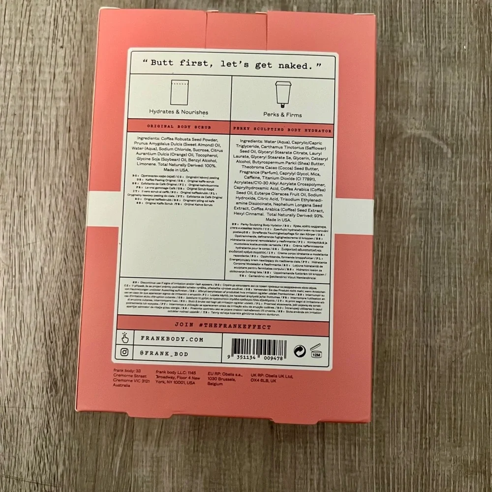 Frank Body Scrub & Rub Kit